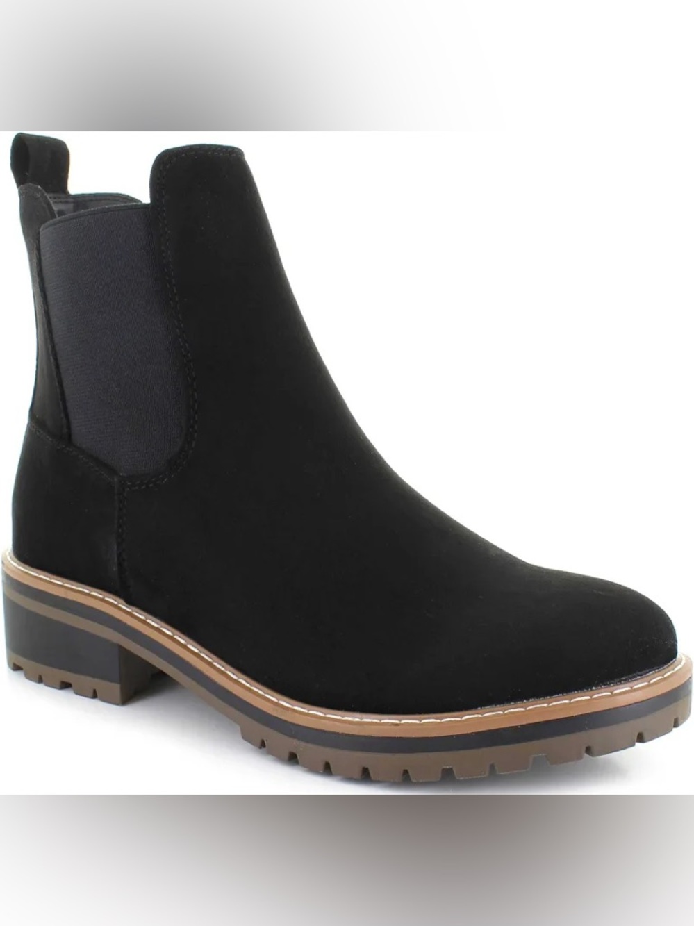 Women's Black Chelsea Style Boot